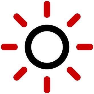 Sun icon