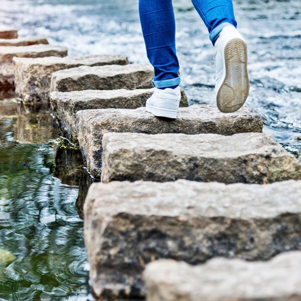 stepping stones