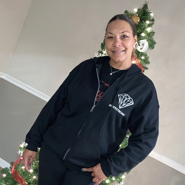 Lavonne Meyer in her new home