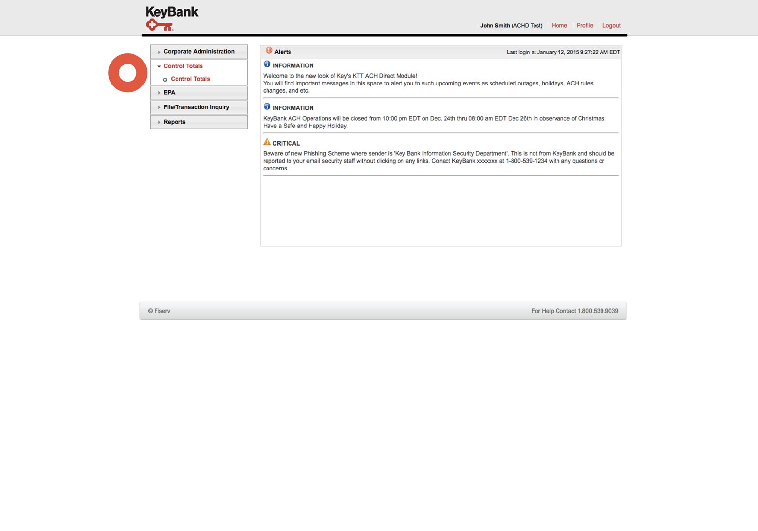 Using Control Totals 1