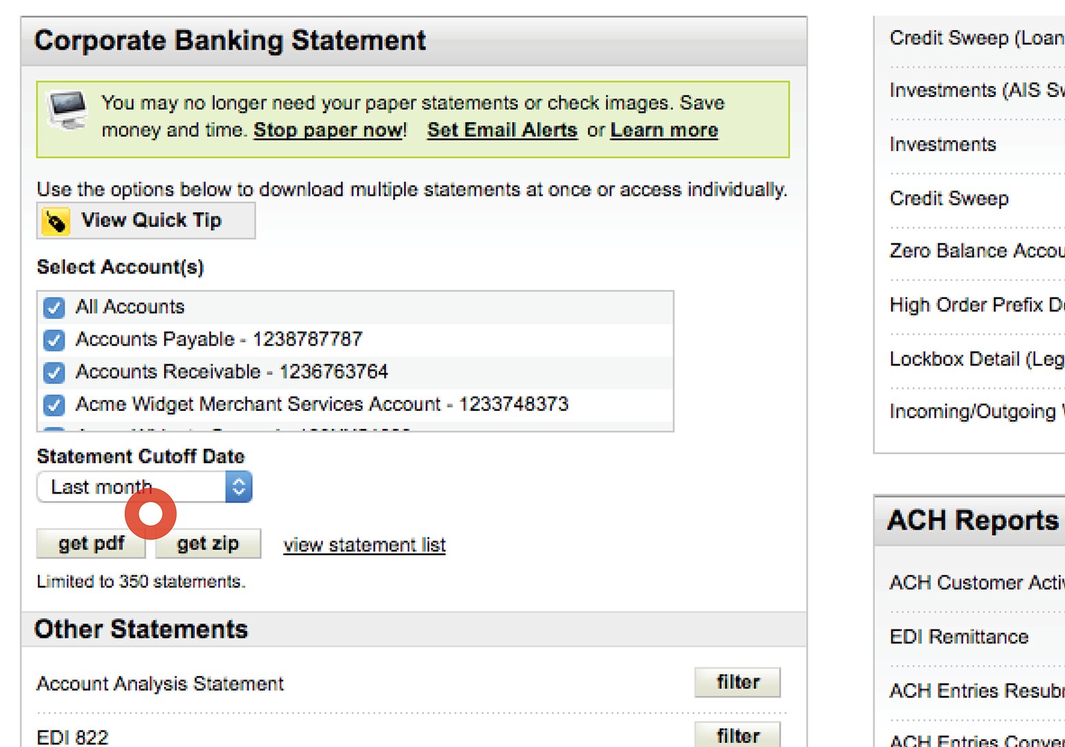 Choose Options & Download