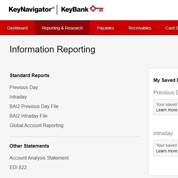 Information reporting 