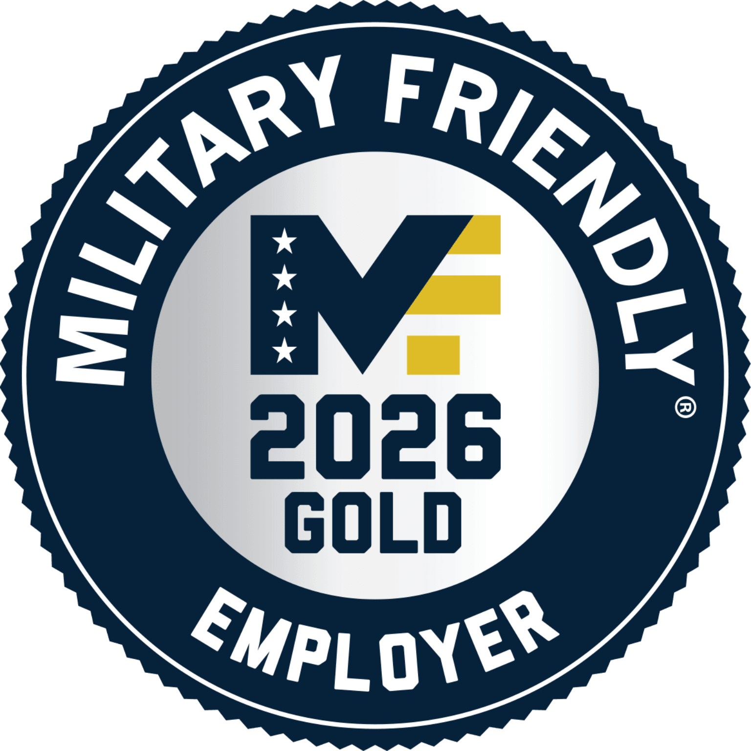 Military Friendly Employer 2026 Gold