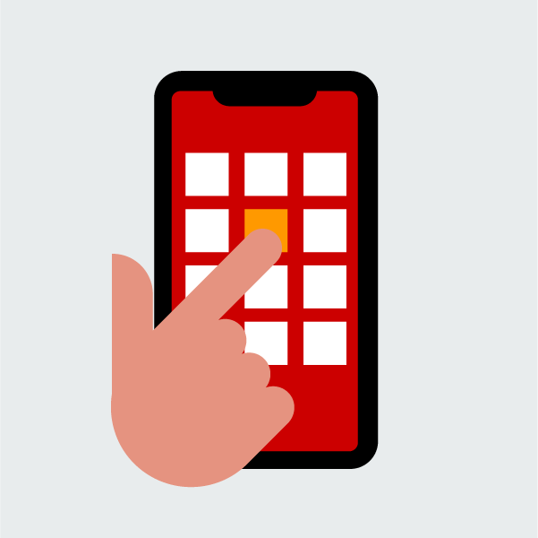 Wallet setup step 1 vector image