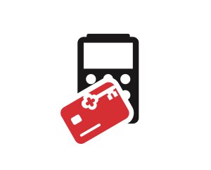 card reader illustration